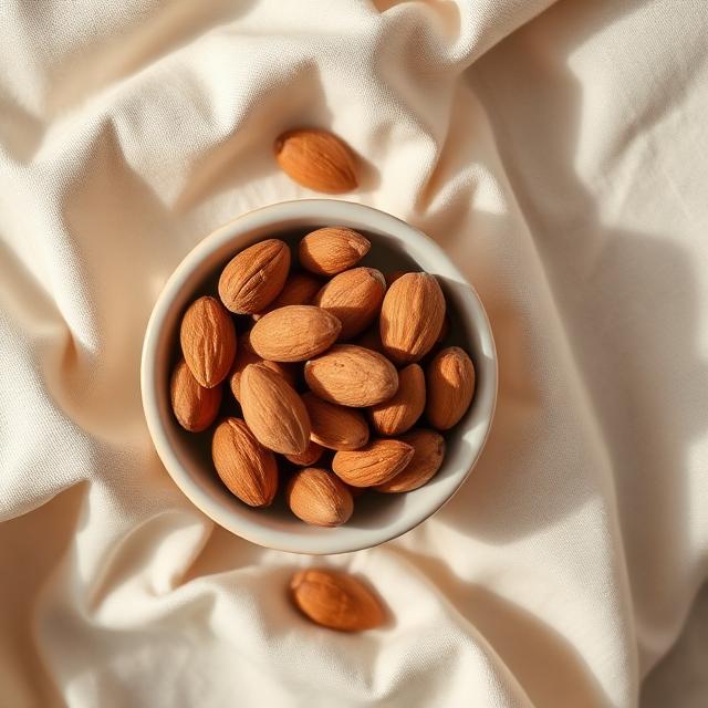 Almond — botanical ingredient in the Linnelia Silkené Hair Renaissance Elixir
