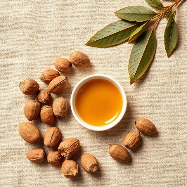 Argan — botanical ingredient in the Linnelia Silkené Hair Renaissance Elixir