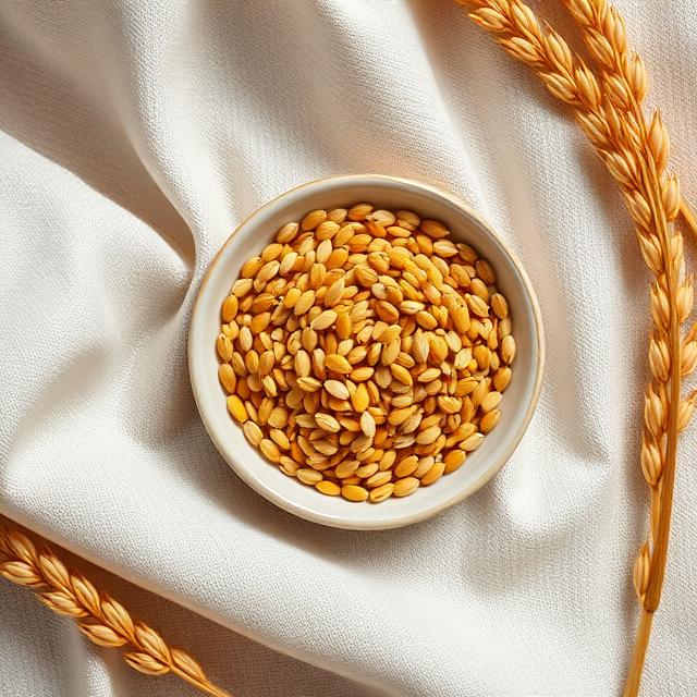 Flaxseed — botanical ingredient in the Linnelia Silkené Hair Renaissance Elixir